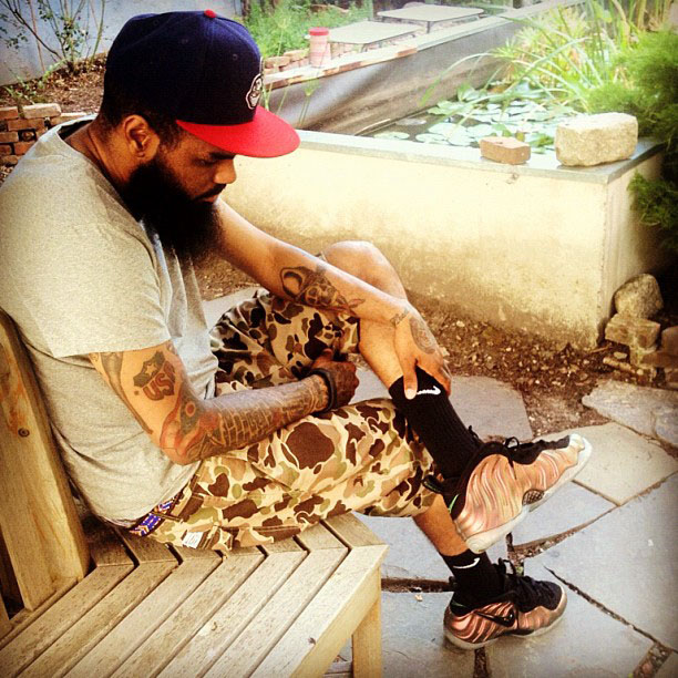 278081_Stalley_wearing_22Gym_Green22_Nike_Air_Foamposite_Pro_Image_via_solecollector_co
